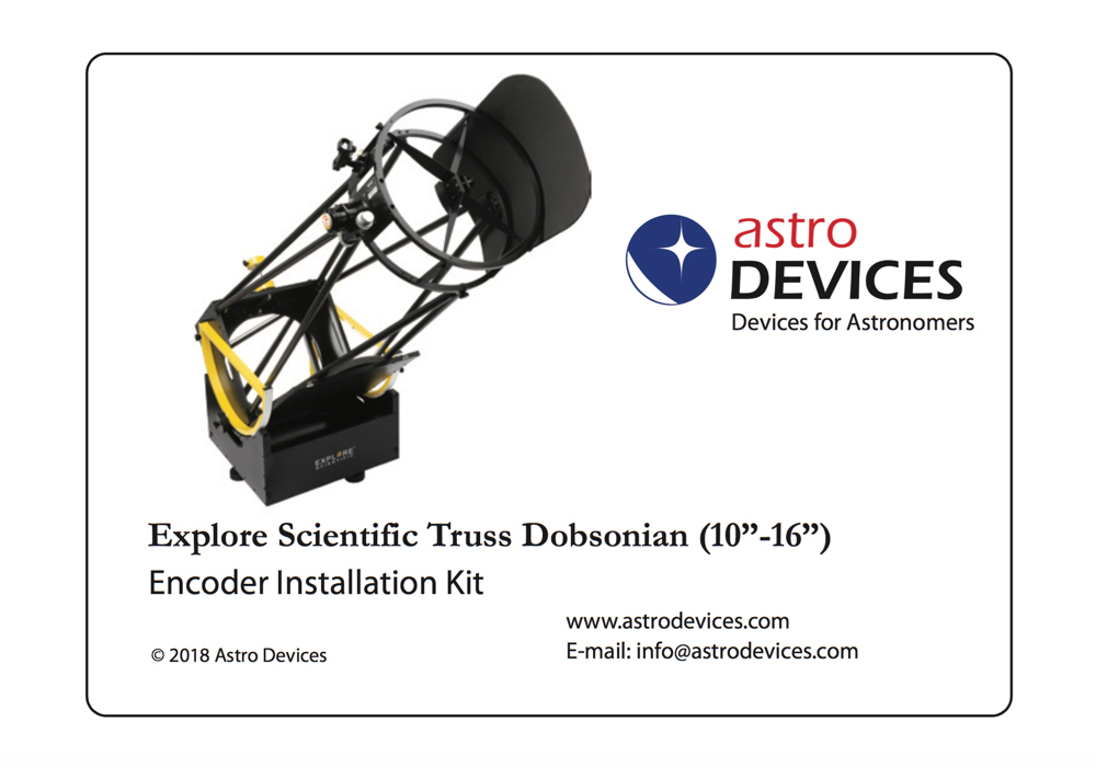 Explore Scientific Truss Dobsonian Encoder Kit